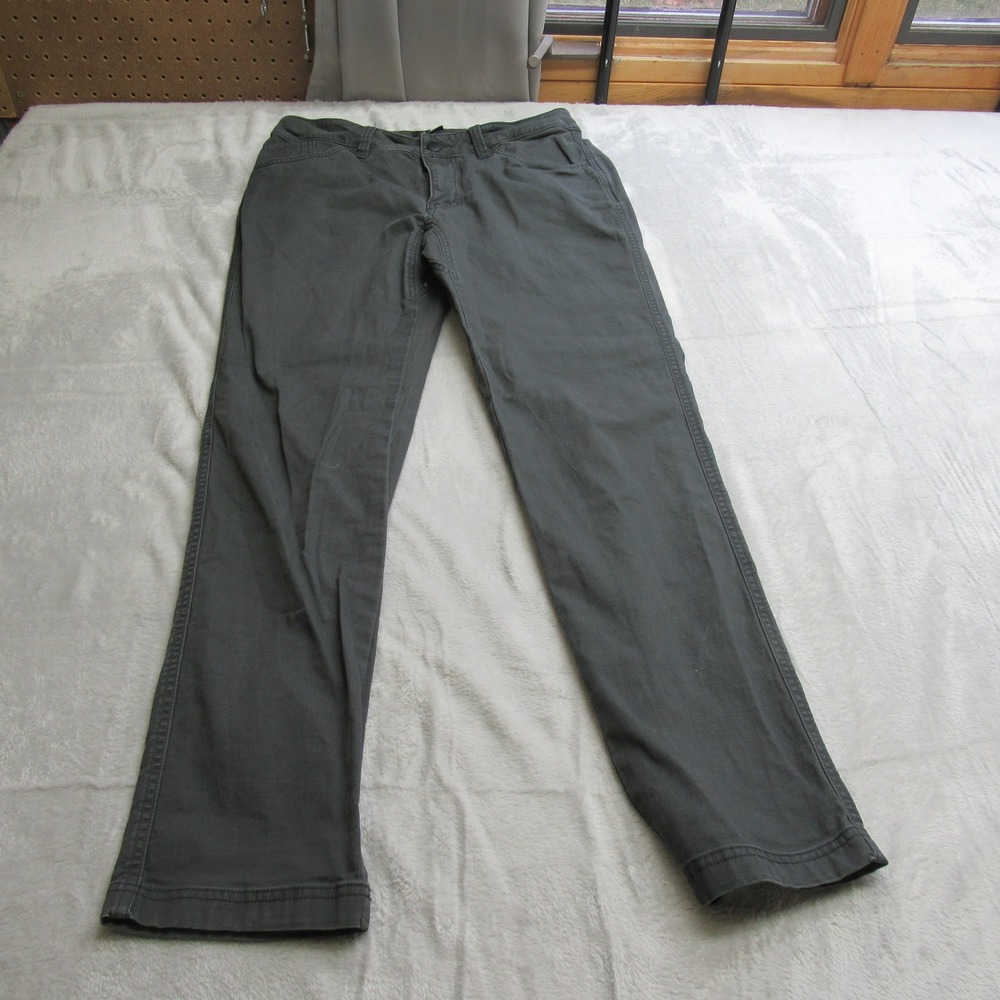 SITKA Pants Mens 31x31 Black Zip‎ Fly Straight Casual Three Season Hiking Travel